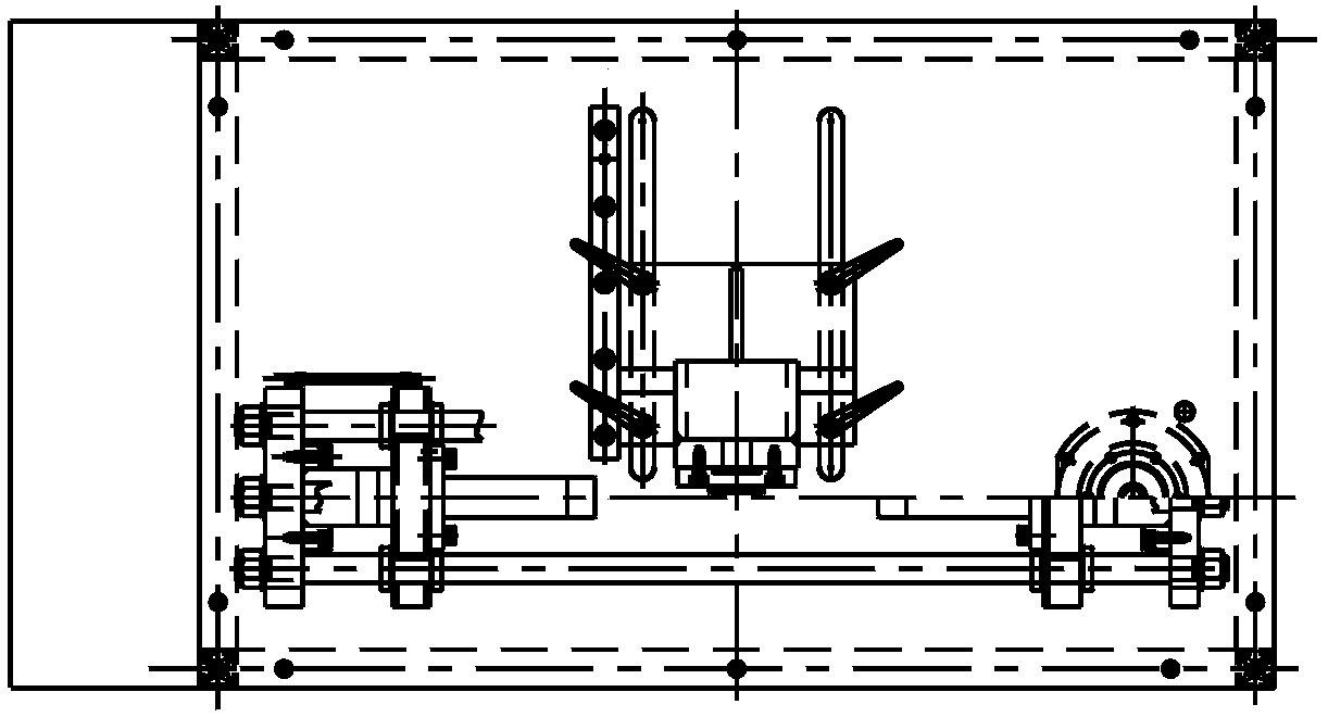 Drum brake wearing clearance tracker and brake cylinder stroke test bed