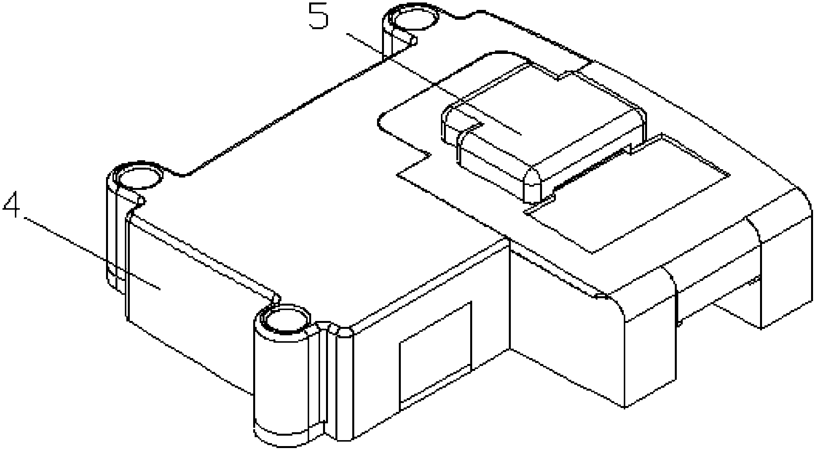 External battery type anti-counterfeit seal