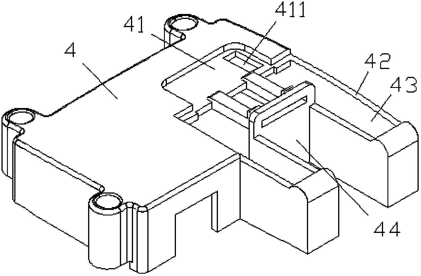 External battery type anti-counterfeit seal