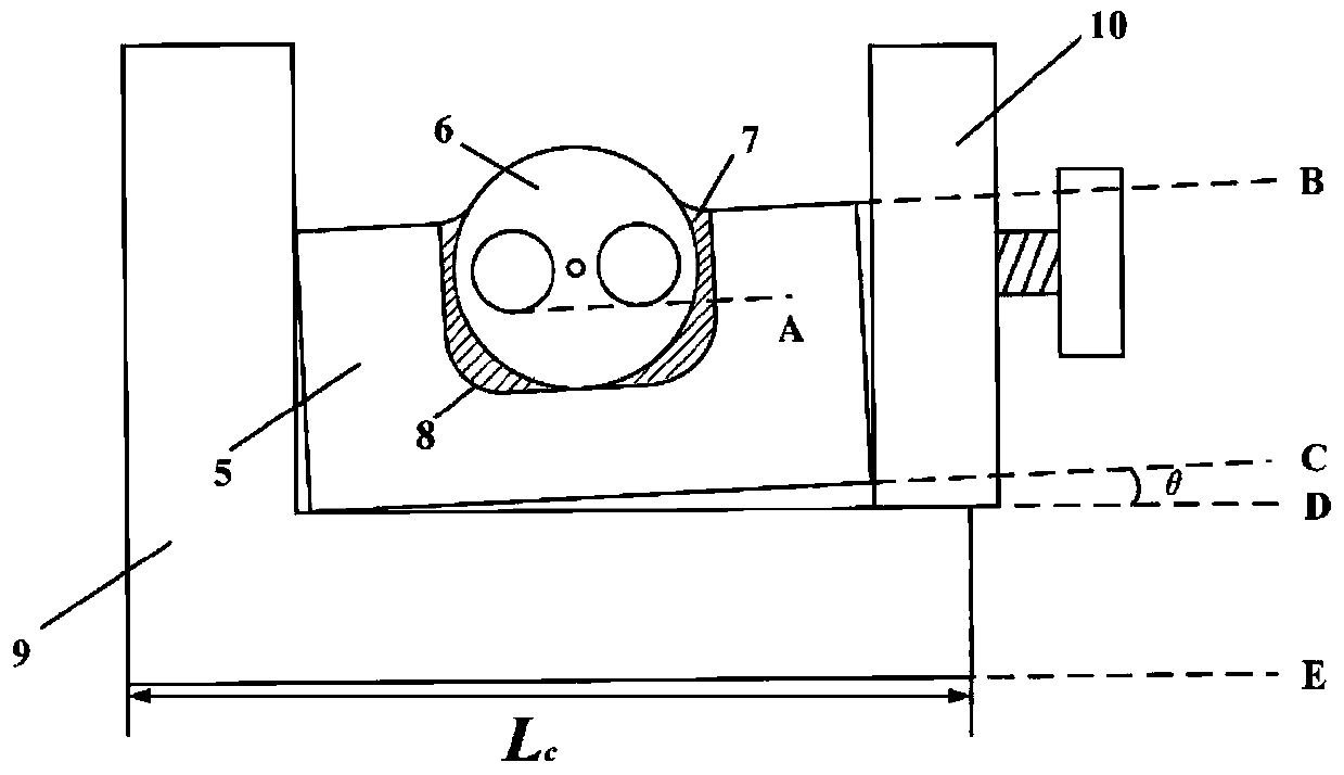 Axis alignment method for direct coupling of polarization maintaining optical fiber ring terminal and integrated optical chip