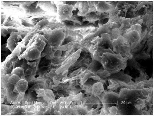 Polymer carrier loaded trans-1, 4-polyisoprene titanium catalyst and use method thereof