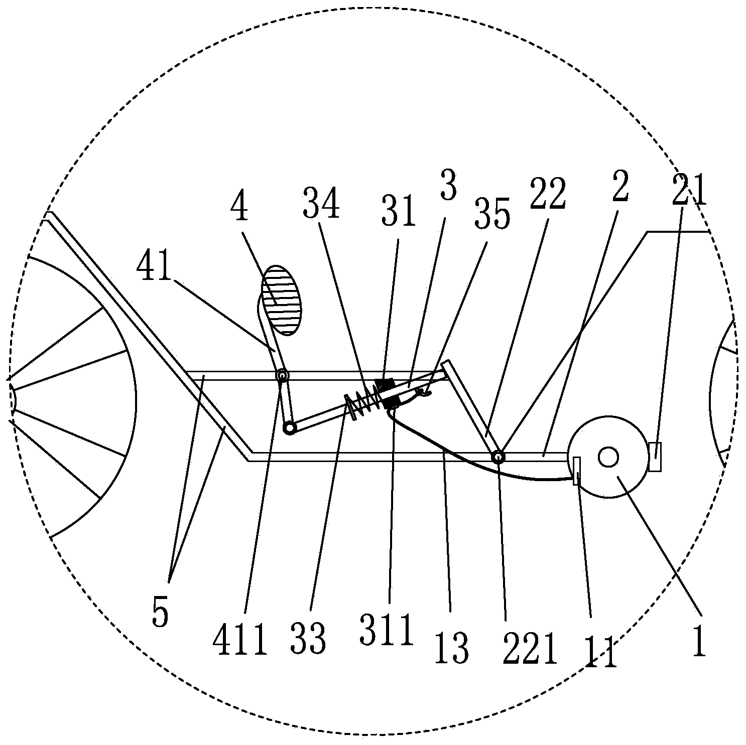 Improved structure of brake apparatus of electric vehicle