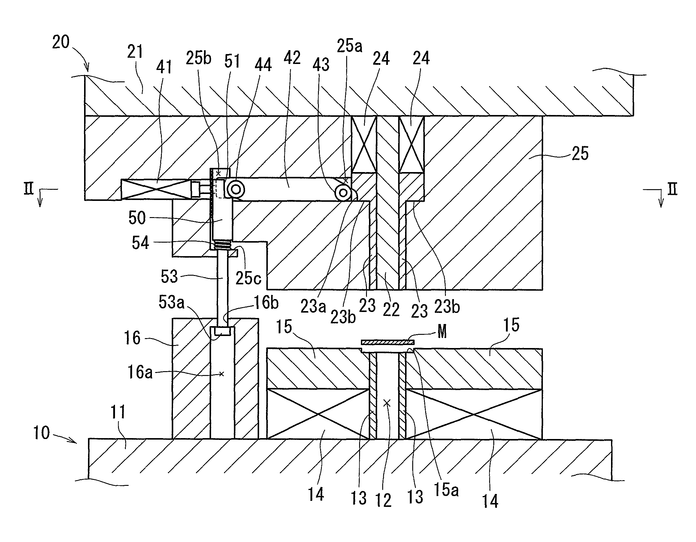 Shear punching die assemblies