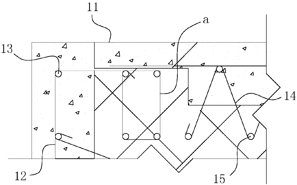 Assembly type reinforced concrete column construction process based on prefabricated standard assembling pieces