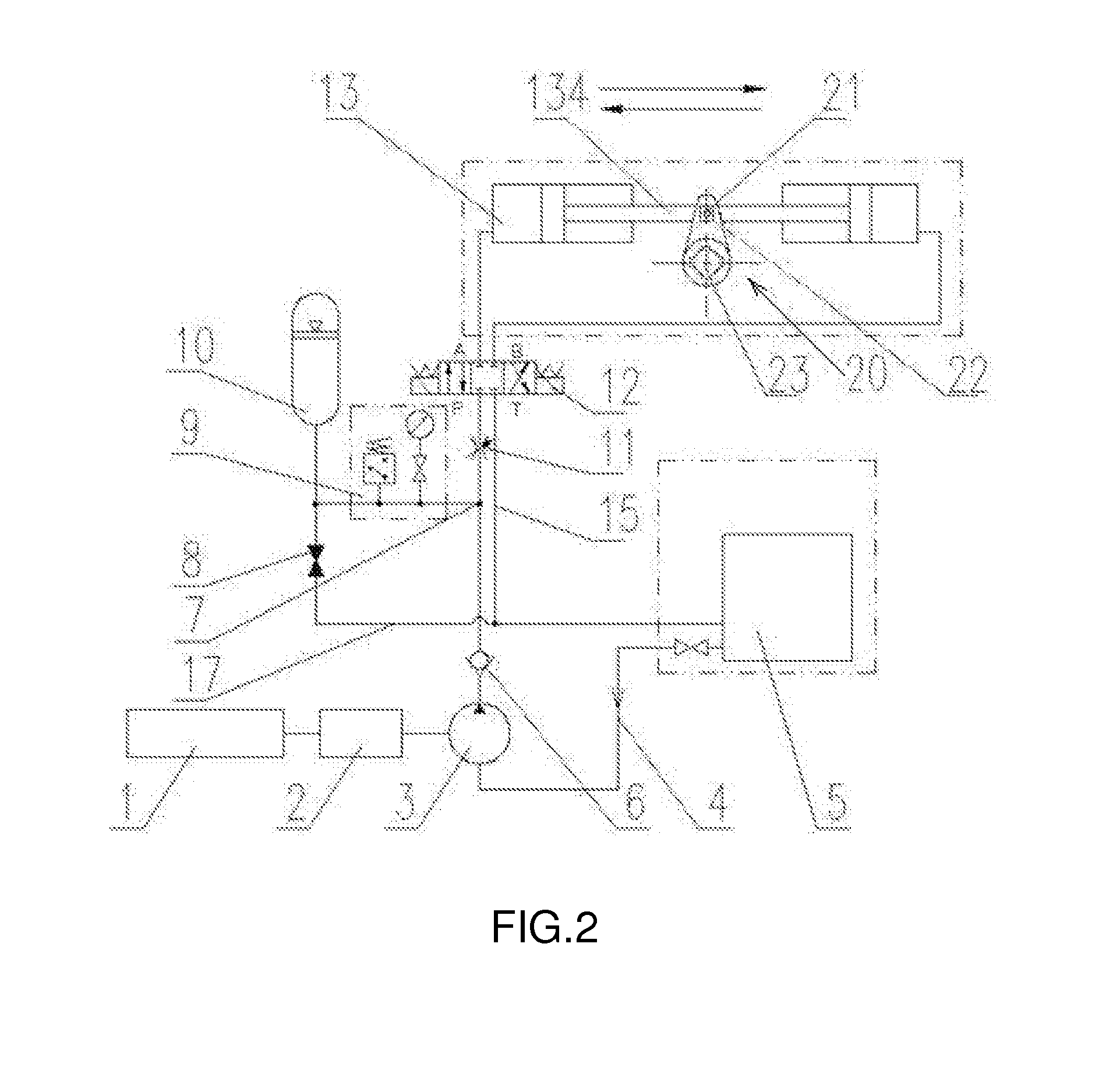 Electro-hydraulic system for driving large-scale rotary motion valve supplied by solar low-capacity power