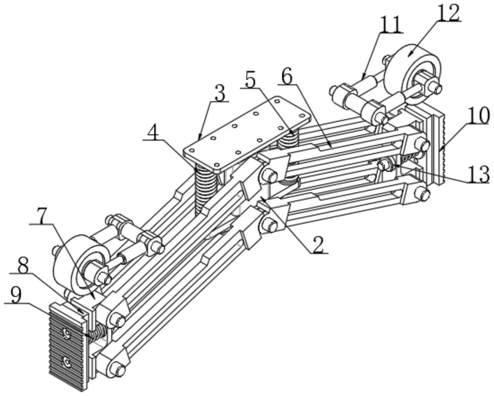 Universal electromagnetic self-locking type bilateral guide rail brake system