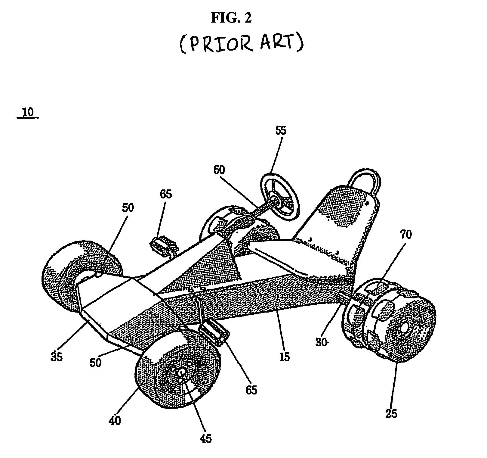 Omni-directional toy vehicle