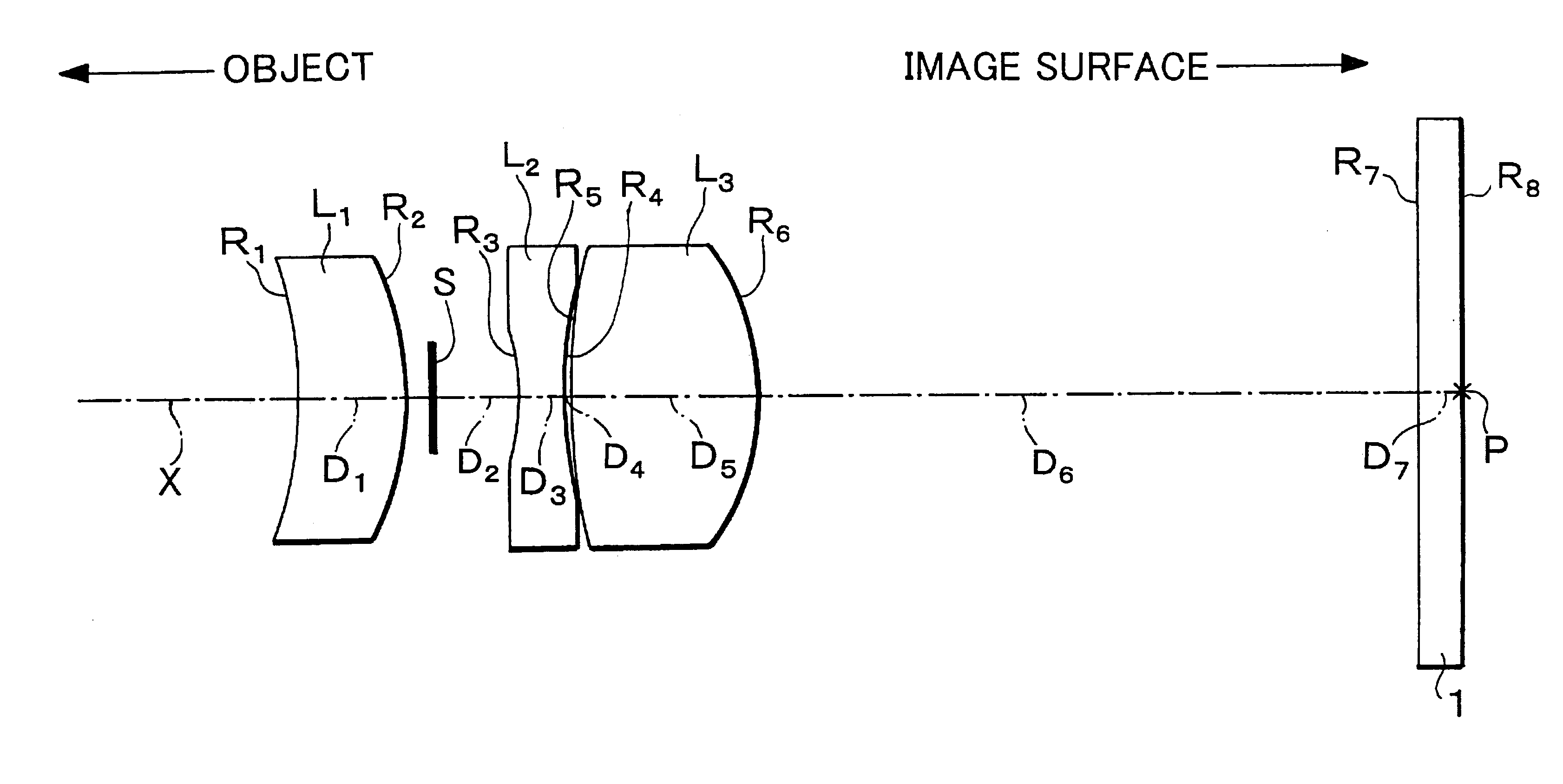 Single-focus lens