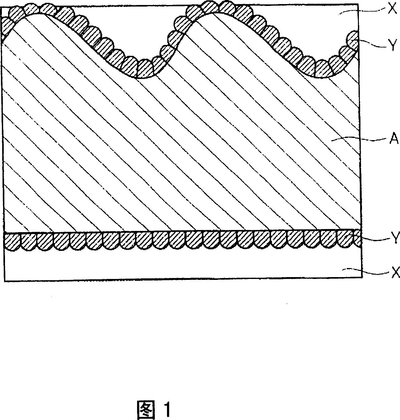 Conductive material for connecting part and method for manufacturing the conductive material