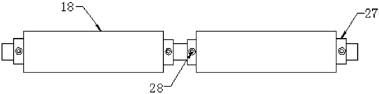 Workpiece surface spraying device