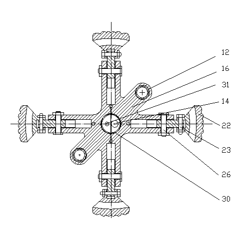 Dual-purpose device for drilling and cleaning well