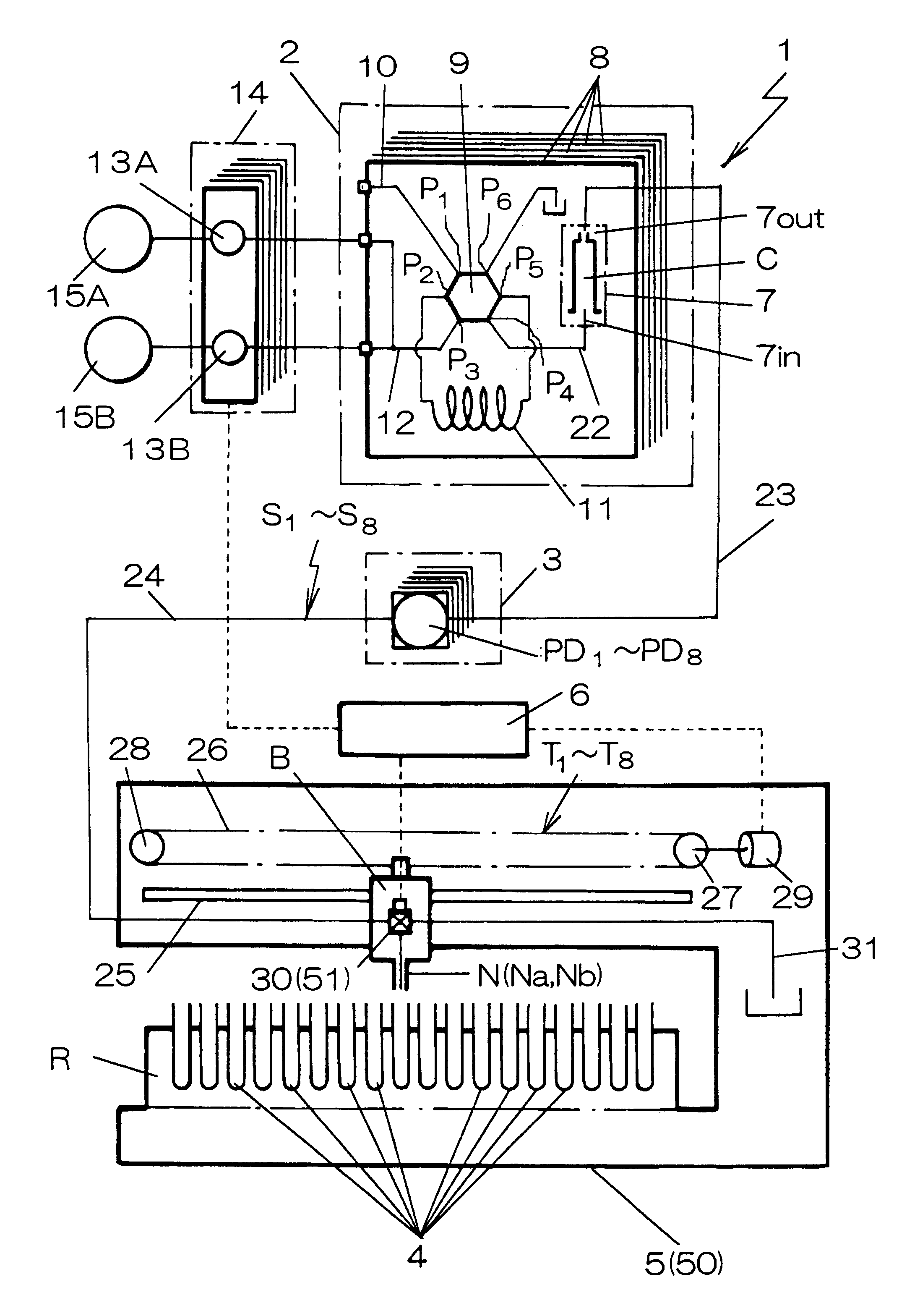 Fractionating apparatus