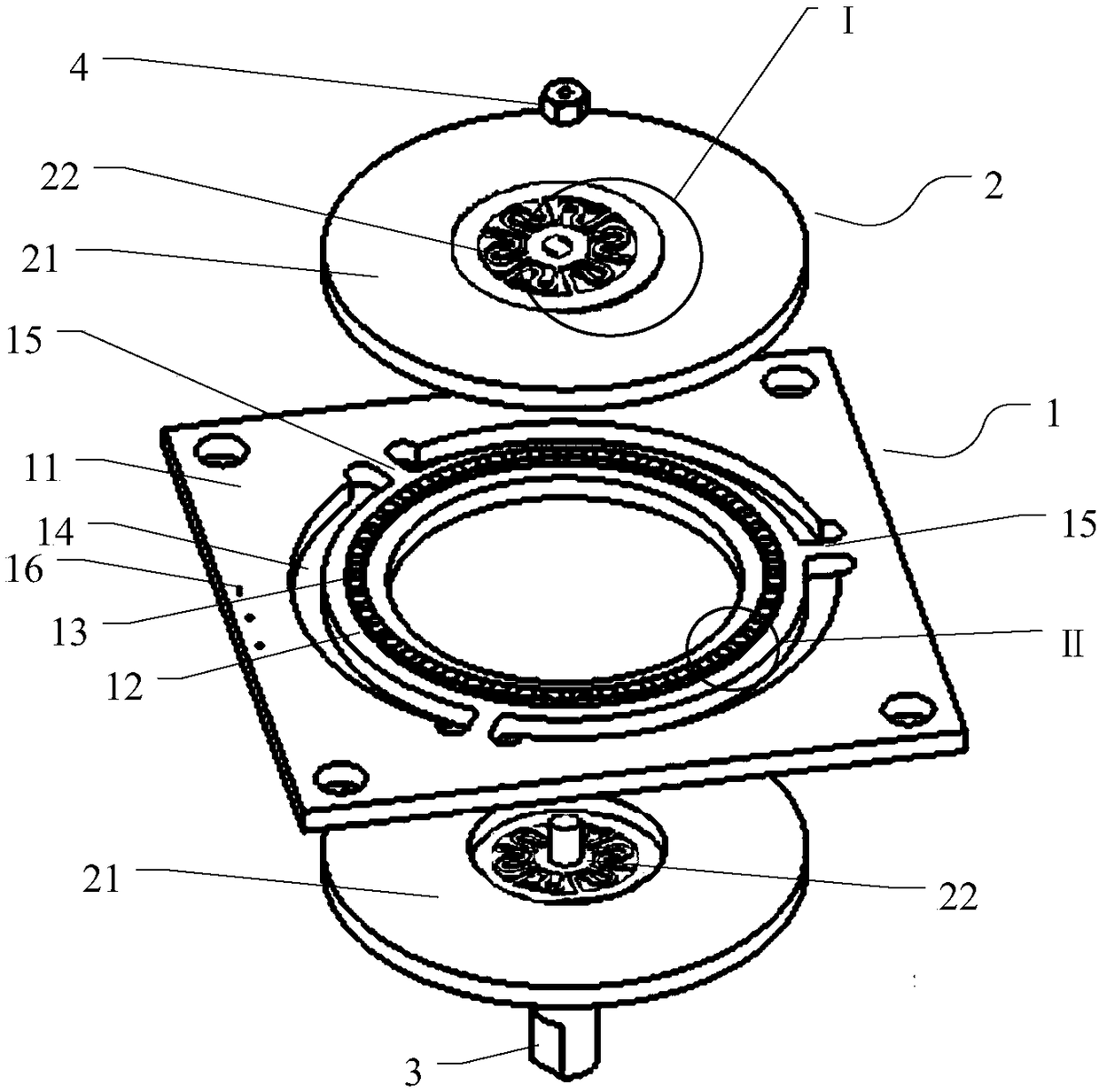 A Multi-Stator Axial Laminated Ultrasonic Motor