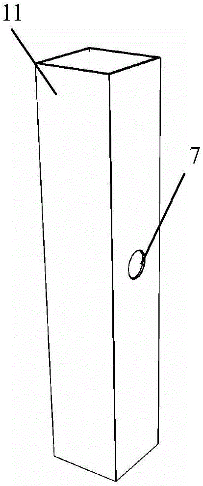 Assembly structure of prefabricated concrete beam and concrete-filled steel tube column