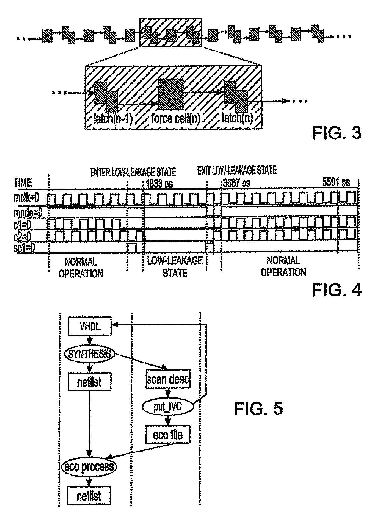 Method and apparatus for on-the-fly minimum power state transition