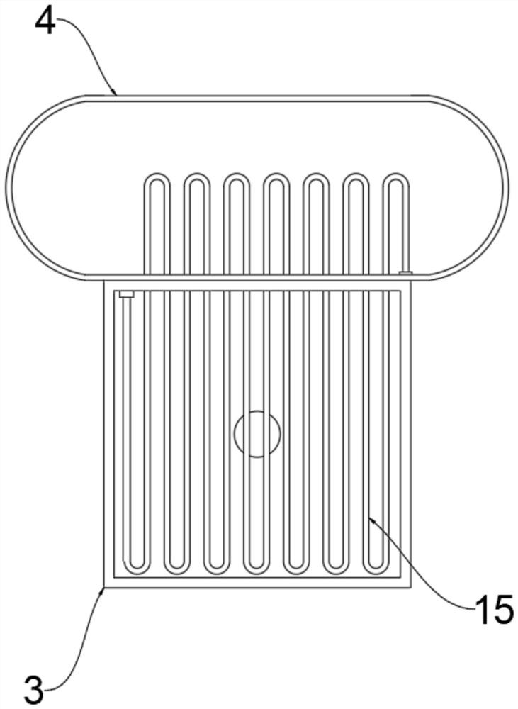 Waste heat recovery system for prebaked anode production, and using method thereof