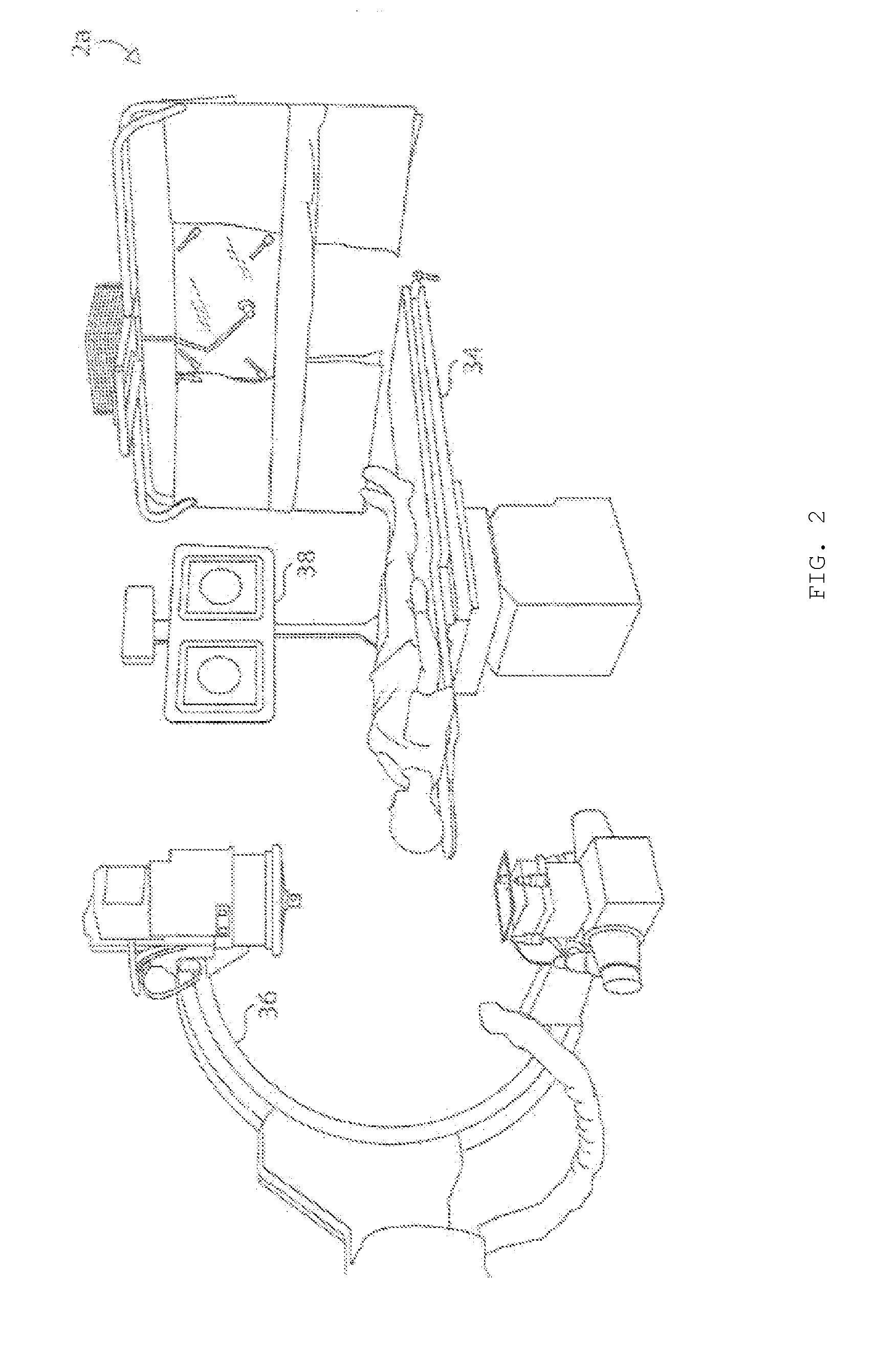 Method and apparatus for shielding medical personnel from radiation