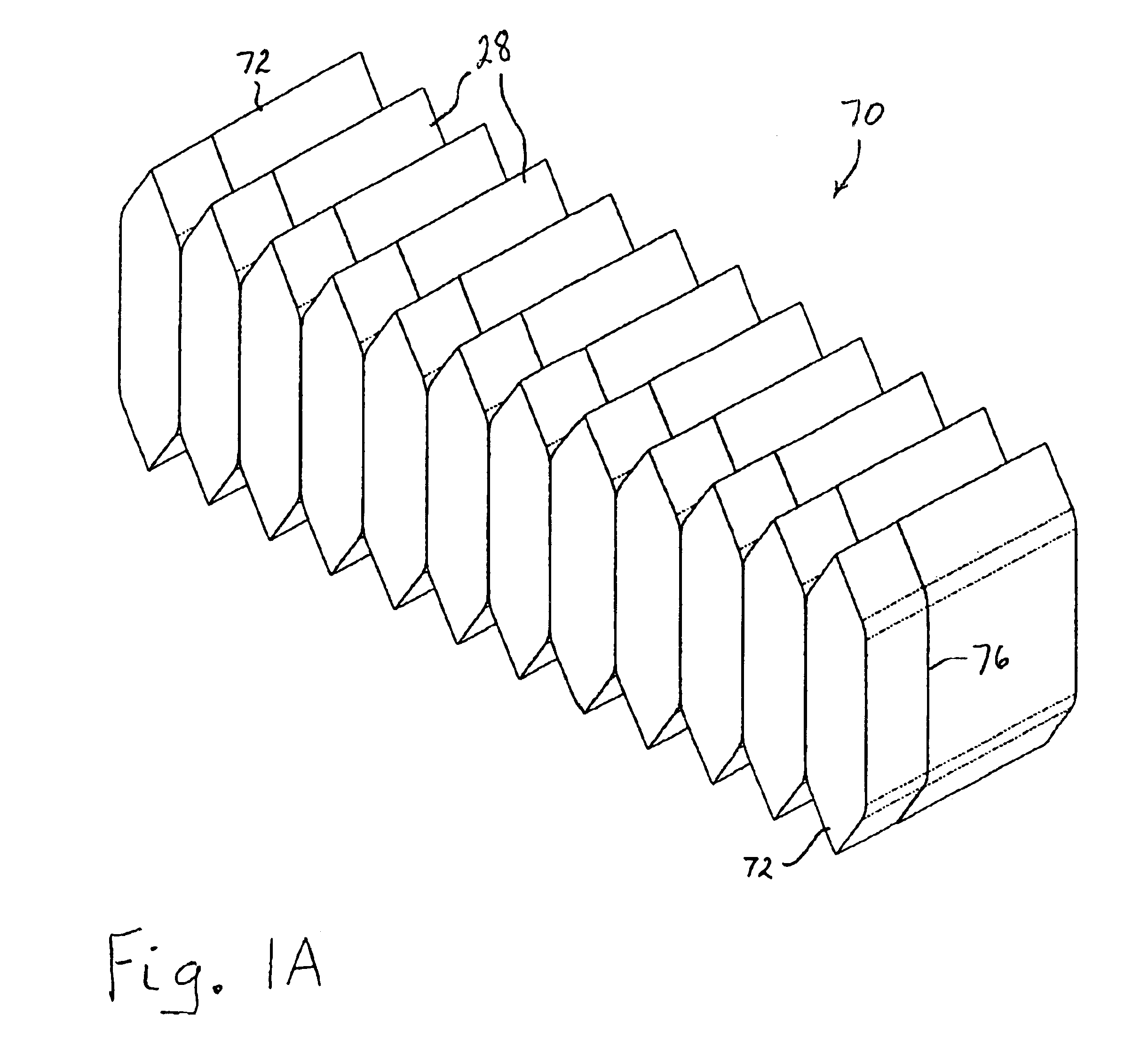 Metering drum for an automatic accumulation system