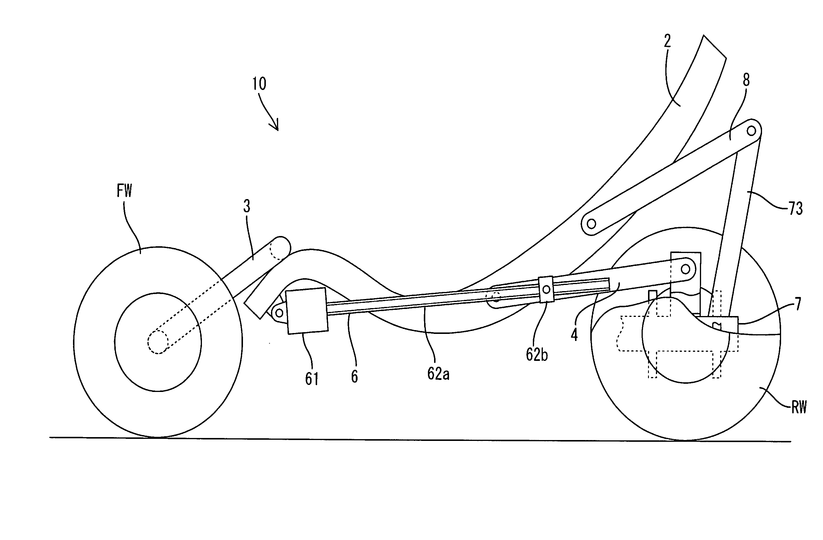 Vehicle Having An Adjustable Wheel Base