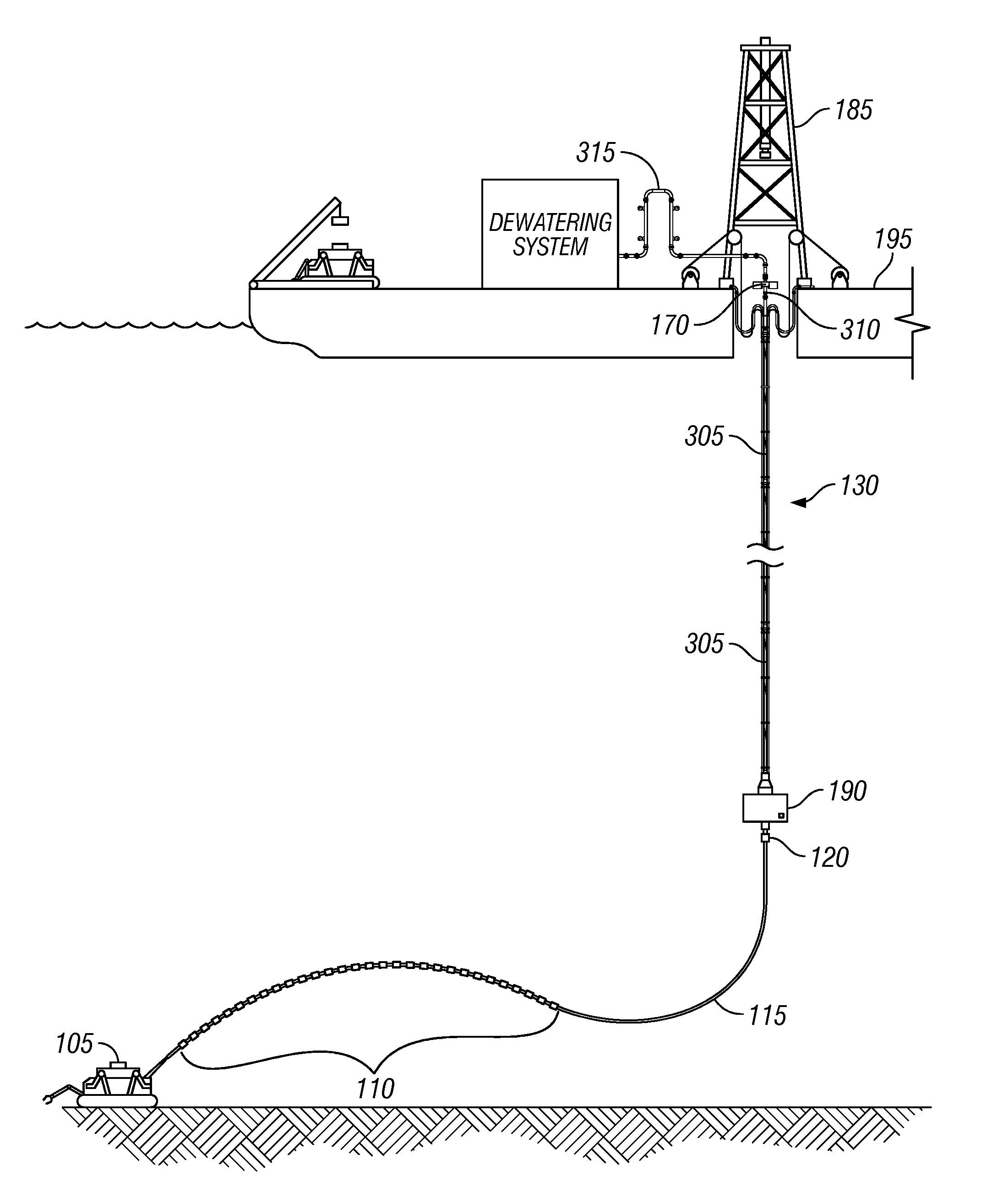 System and method of utilizing monitoring data to enhance seafloor sulfide production for deepwater mining system