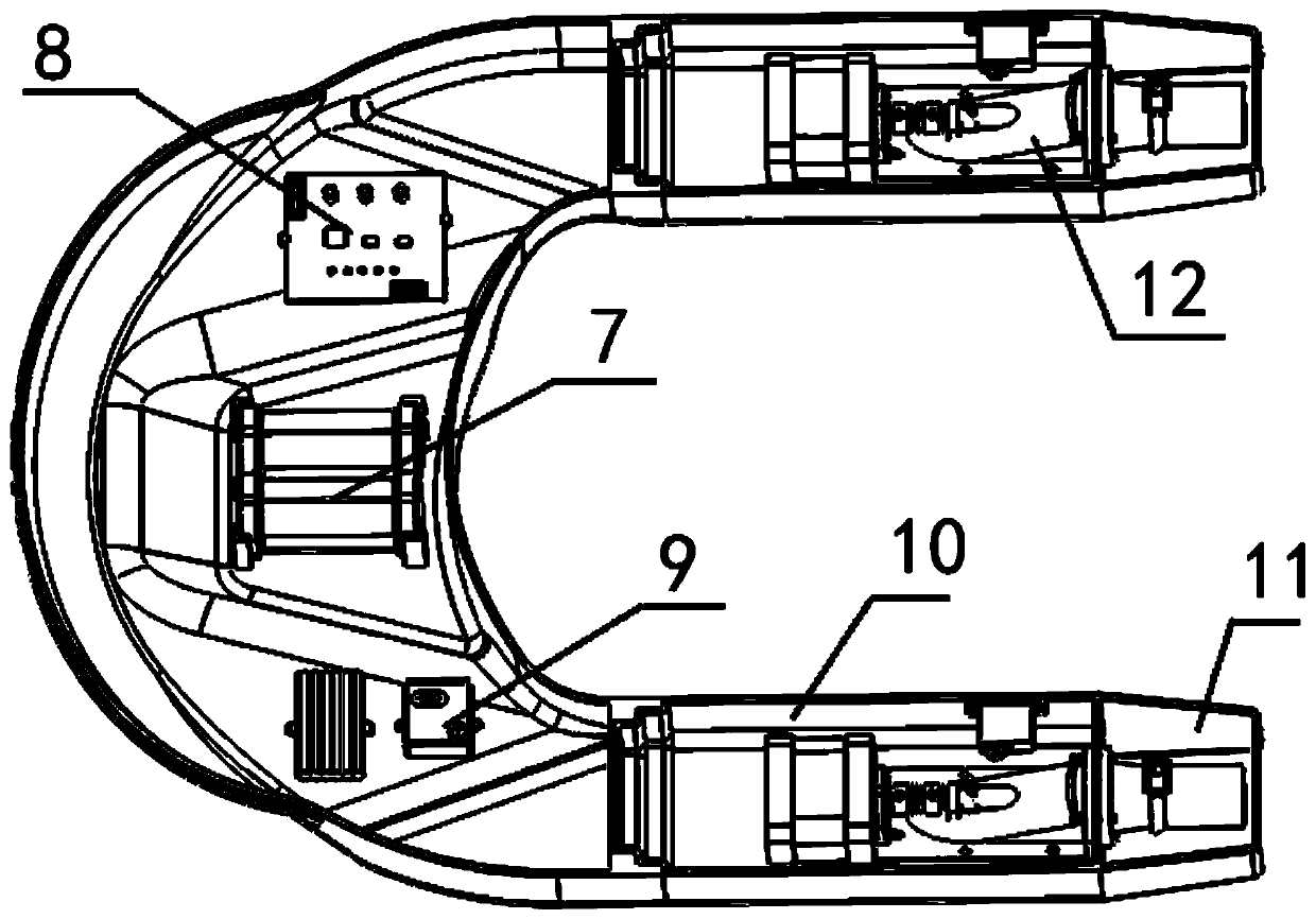 Marine intelligent lifesaving system