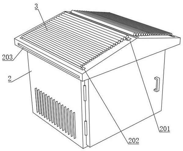 Thermodynamic snow accumulation prevention type outdoor transformer