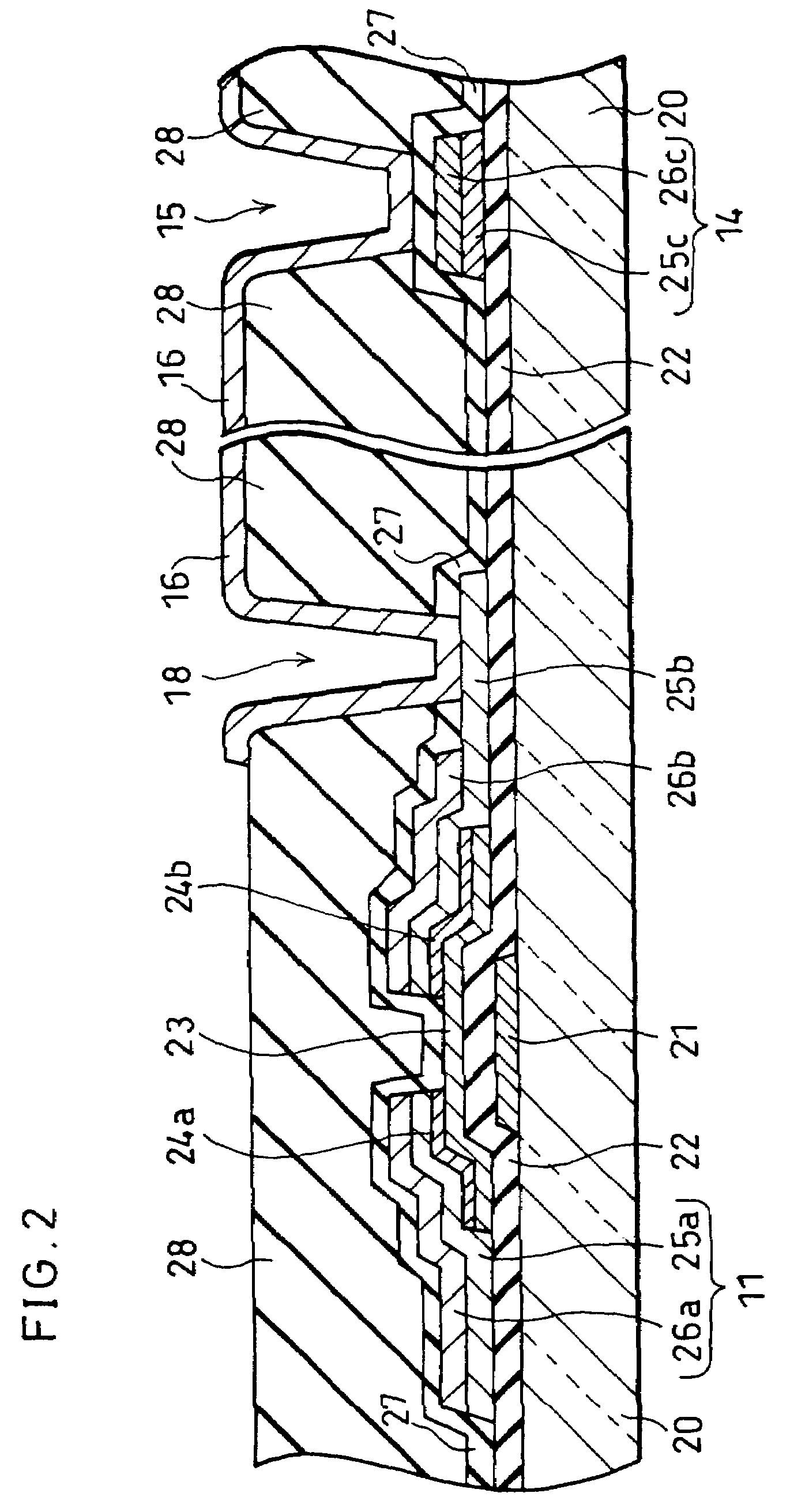 Active matrix substrate, method of manufacturing the same, and image sensor incorporating the same