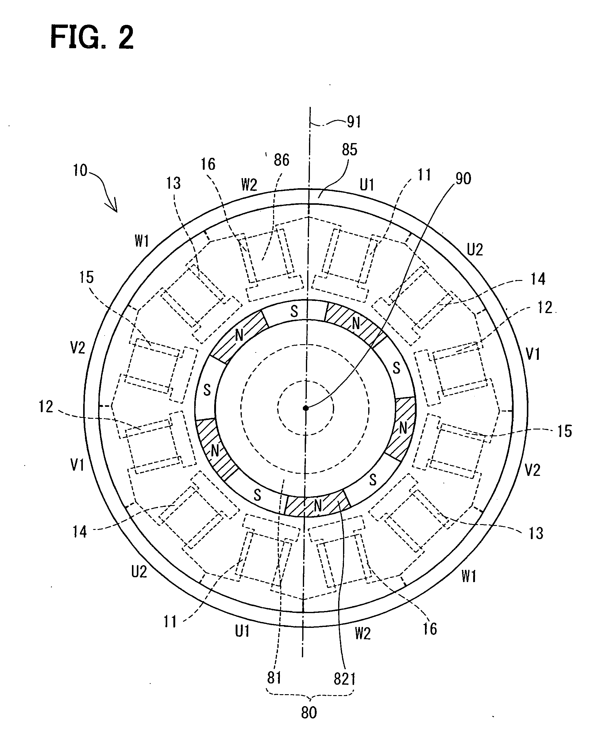 Electric power converter, driving apparatus and electric power steering apparatus
