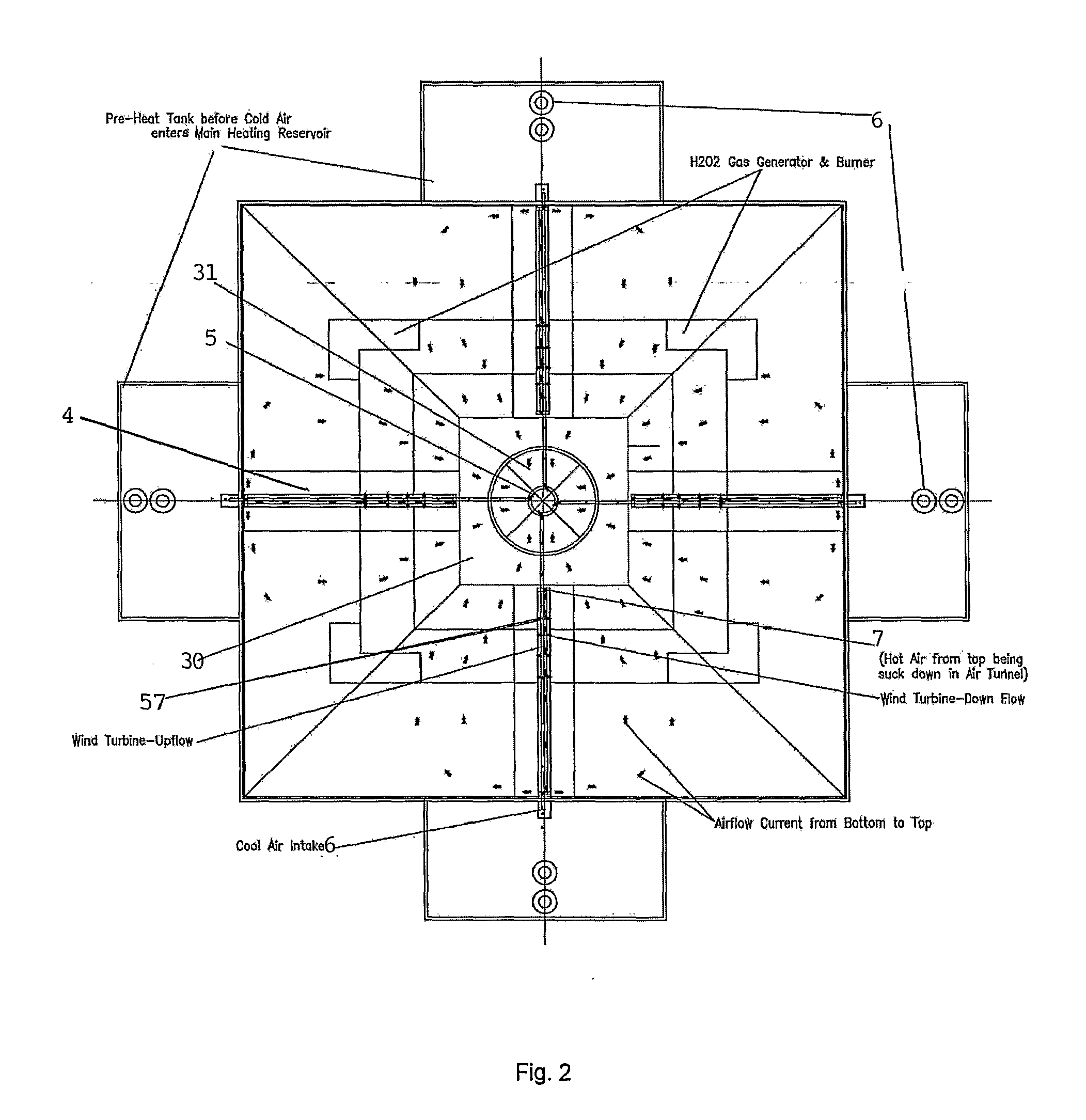 Structure and Methods Using Multi-Systems for Electricity Generation and Water Desalination