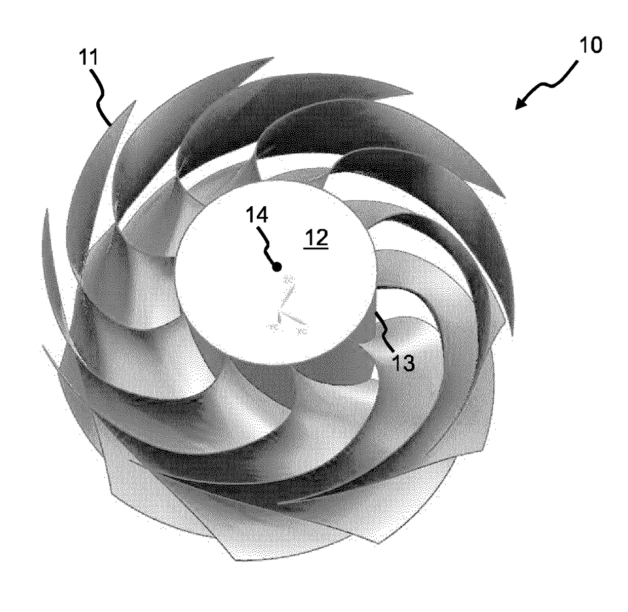 Heat sink for forced convection cooler