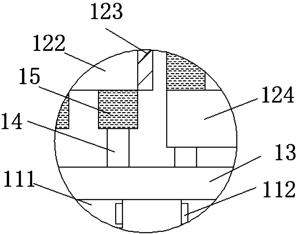 Household floor lamp convenient for bulb maintenance and replacement