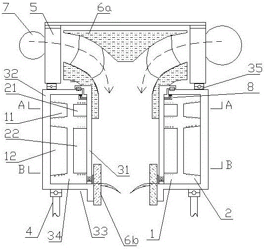 Birotor forward loading mixed flow hydraulic generator