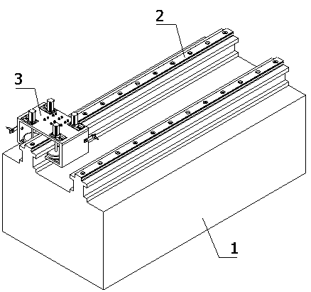 Automatic rust removal robot for machine tool guide rail