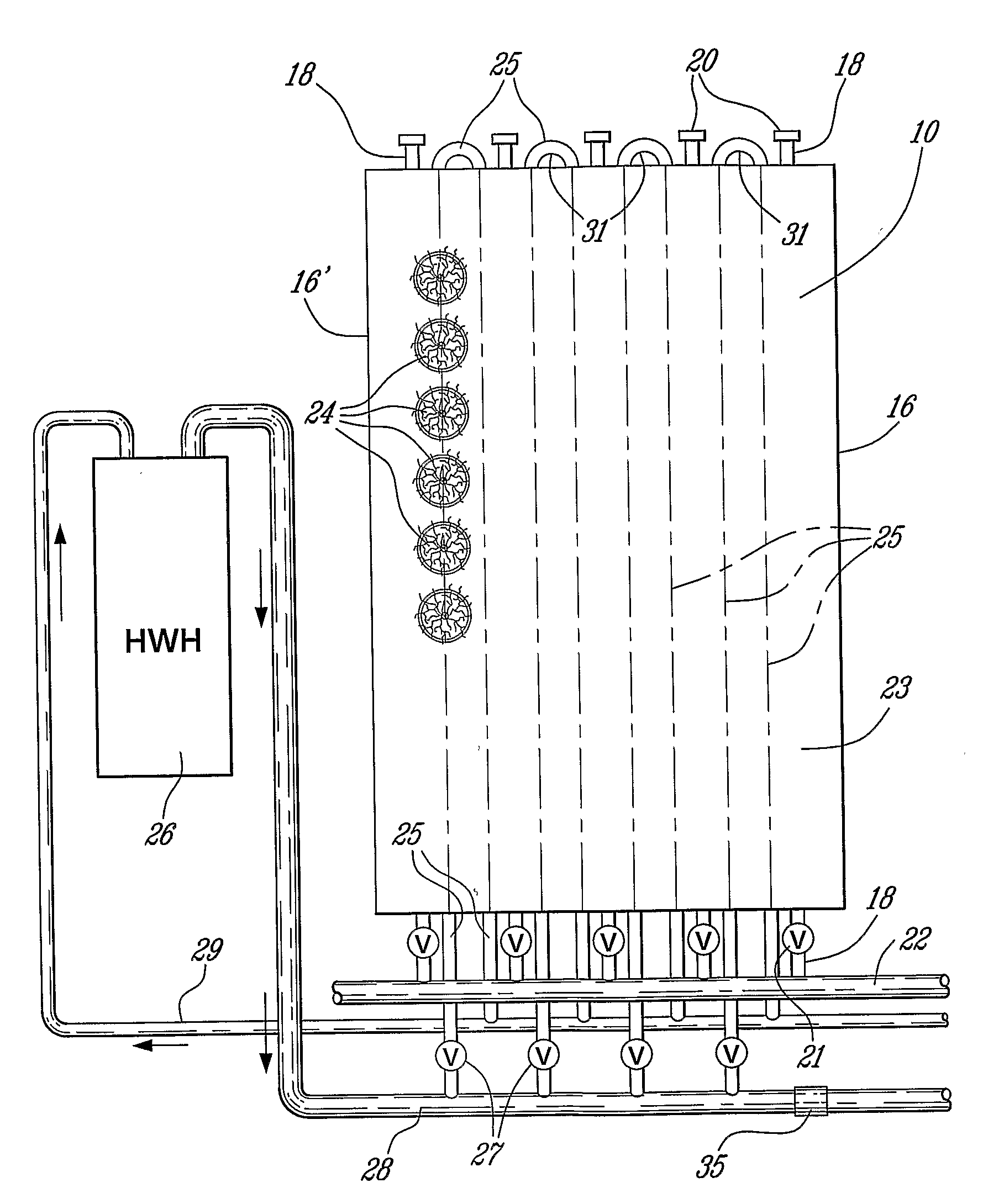 Hydro-thermo irrigation mat