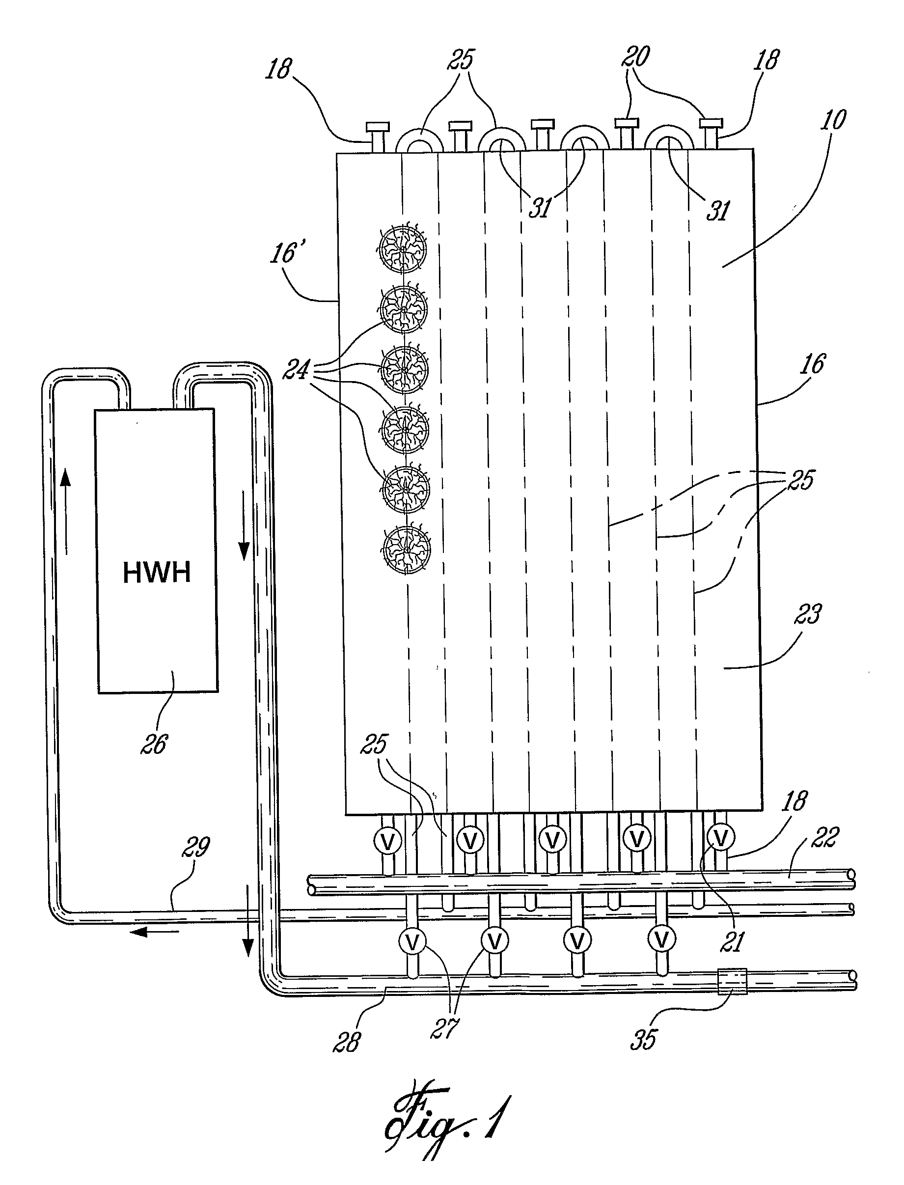 Hydro-thermo irrigation mat