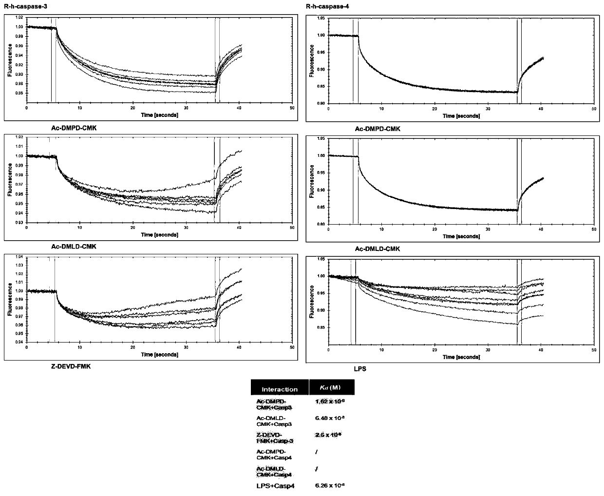 Caspase-3 inhibitor and purpose