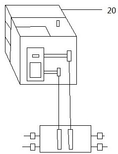 A walking aid controlled by a pressure sensor