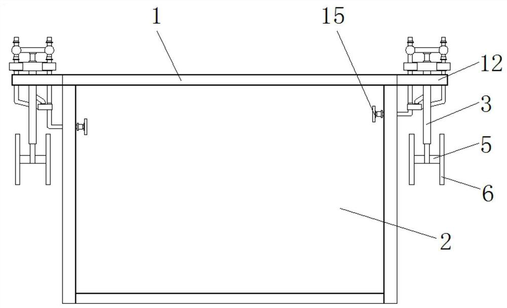 A kind of cage conveniently used for increasing oxygen in aquaculture