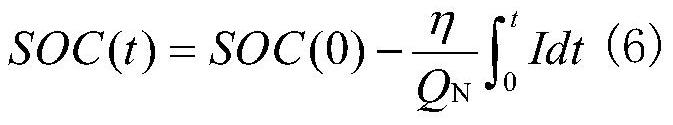 Fractional power battery SOC estimation method considering temperature and hysteresis effects