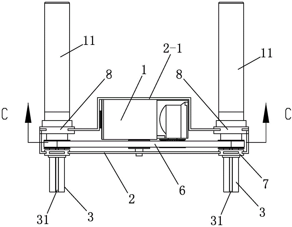 Electric double frame brace and electric bicycle or motorcycle utilizing same