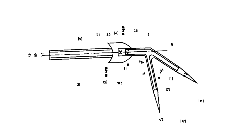 Periodically degrading type tear drainage rebuilding system