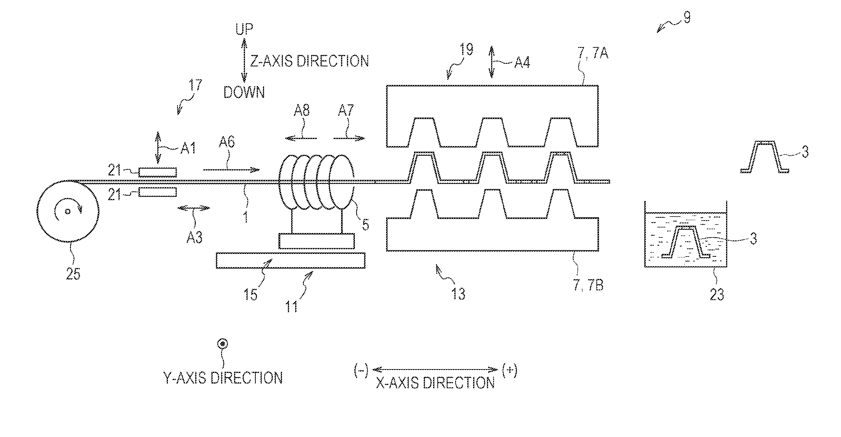 Method of manufacturing hot pressed product and hot pressing apparatus