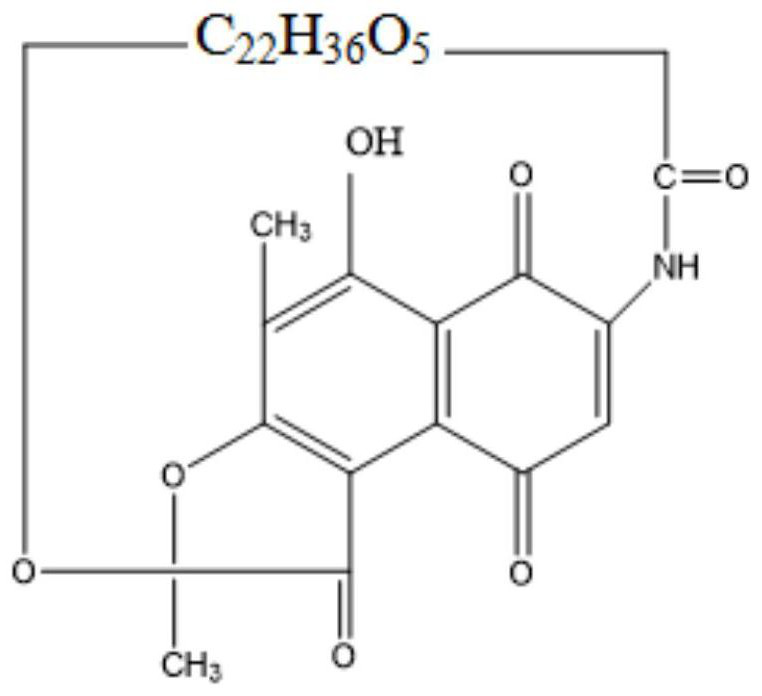 Process method for synthesizing rifampicin