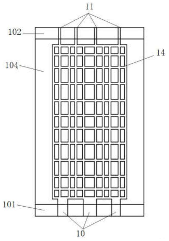 Electromagnetic low-pressure casting device and method for lead-acid battery grid