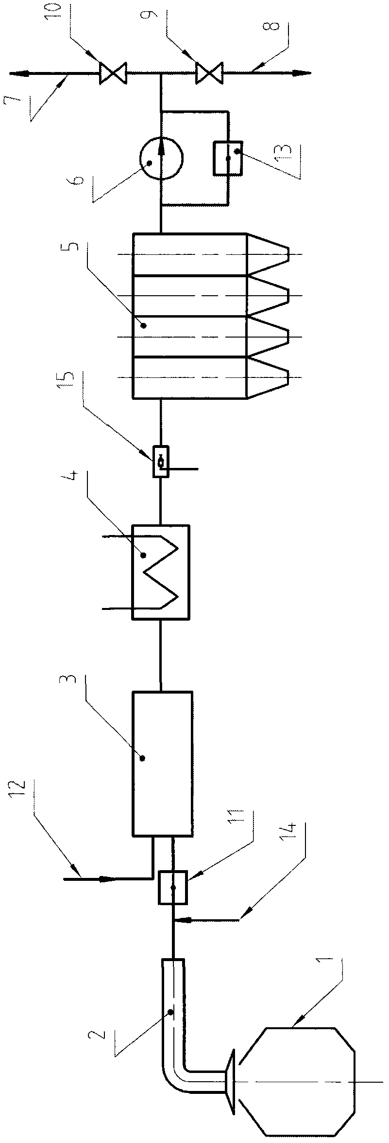 Fuel gas injection type recovery method of sensible heat of convertor coal gas and convertor flue gas