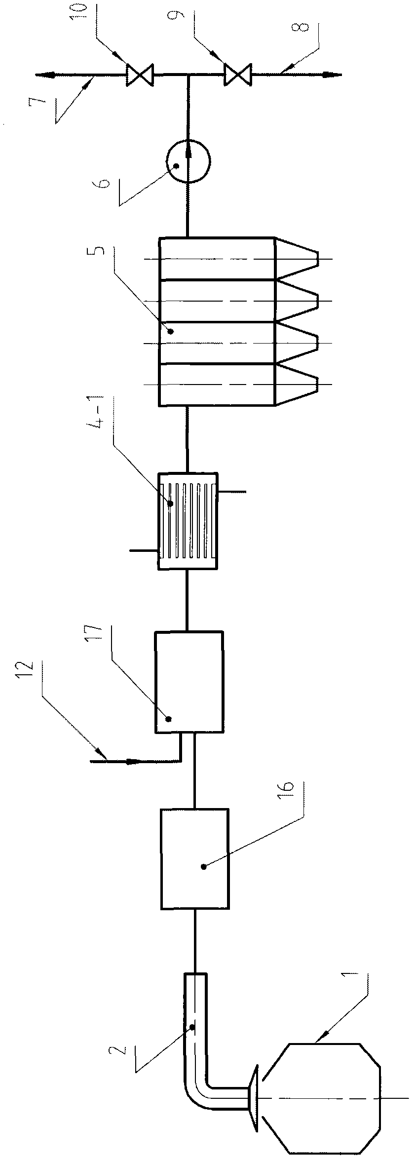 Fuel gas injection type recovery method of sensible heat of convertor coal gas and convertor flue gas