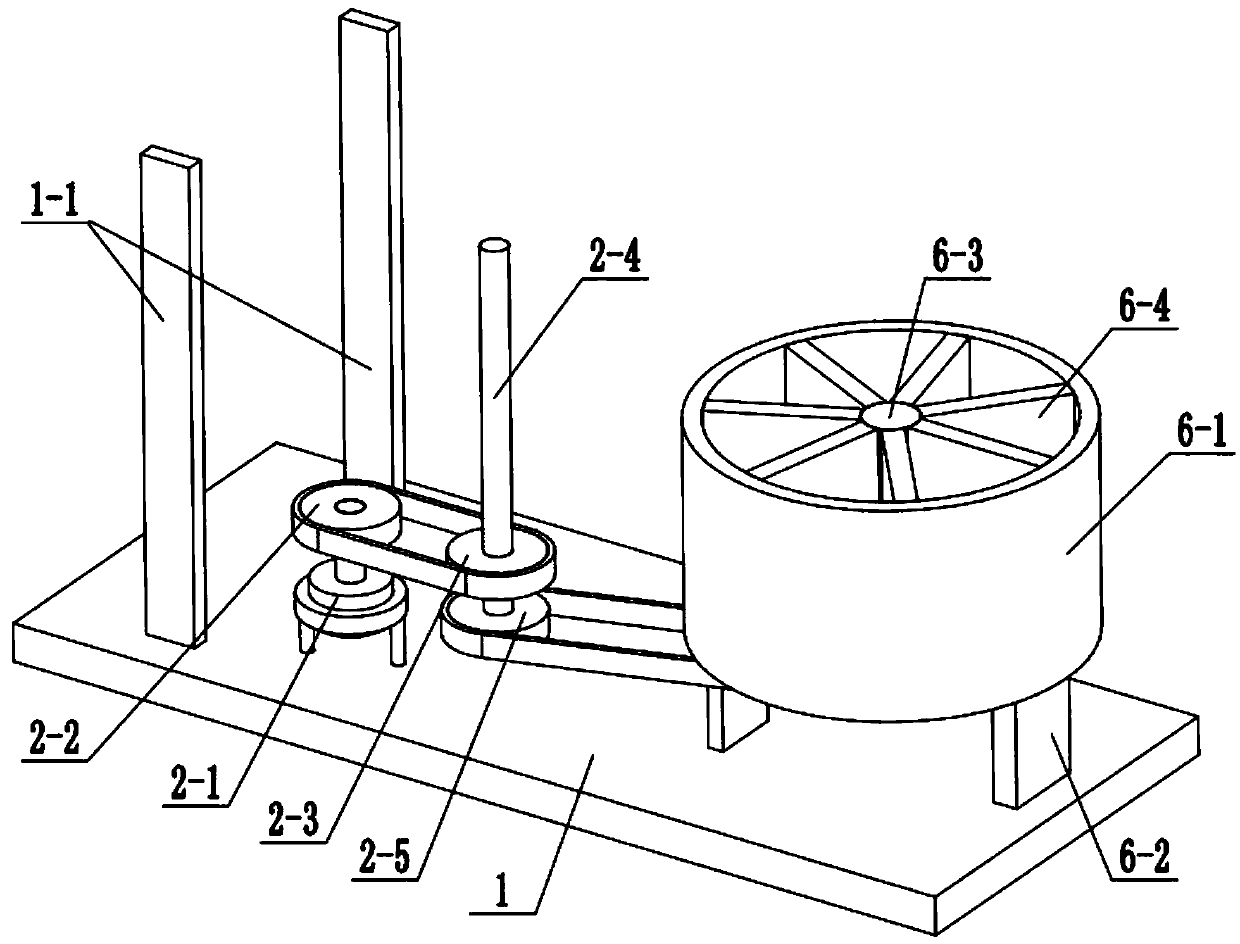 Intermittent feeding and distributing device for animal husbandry