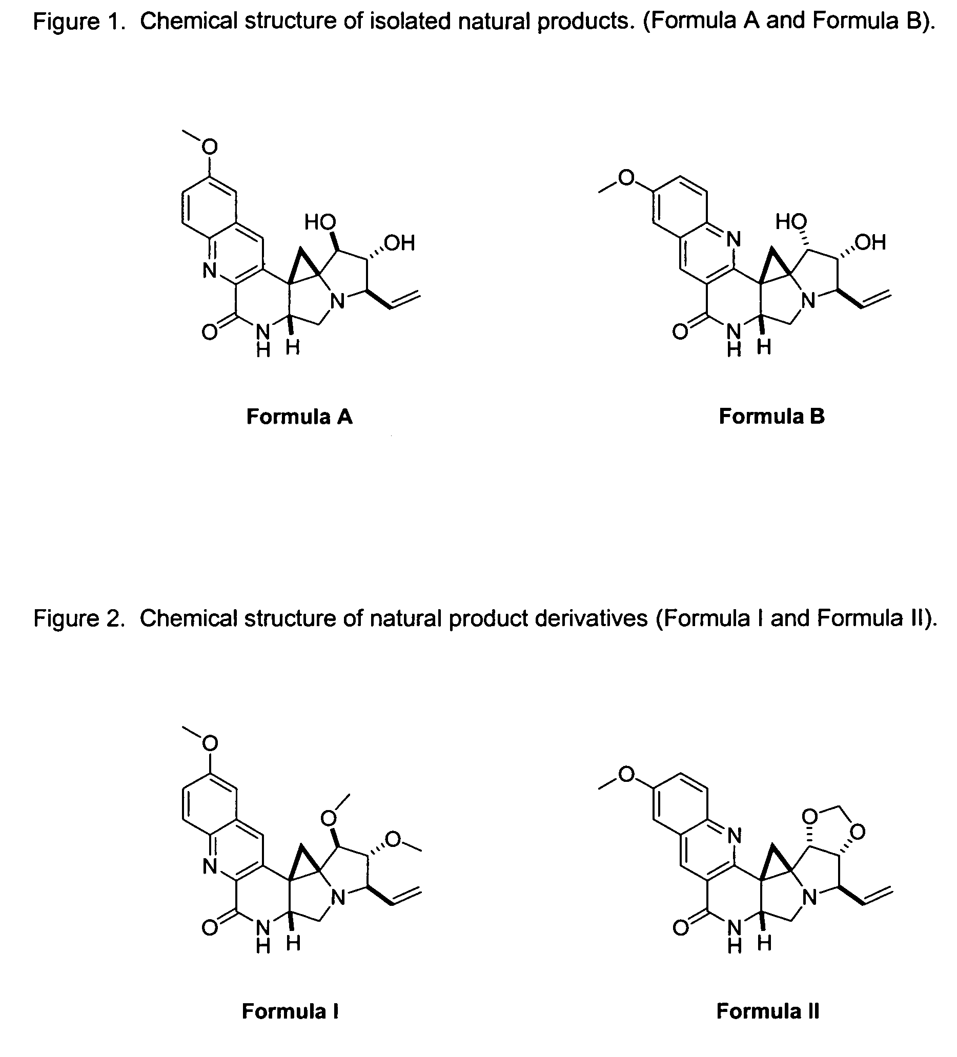 Natural product derivatives with antimalarial activity