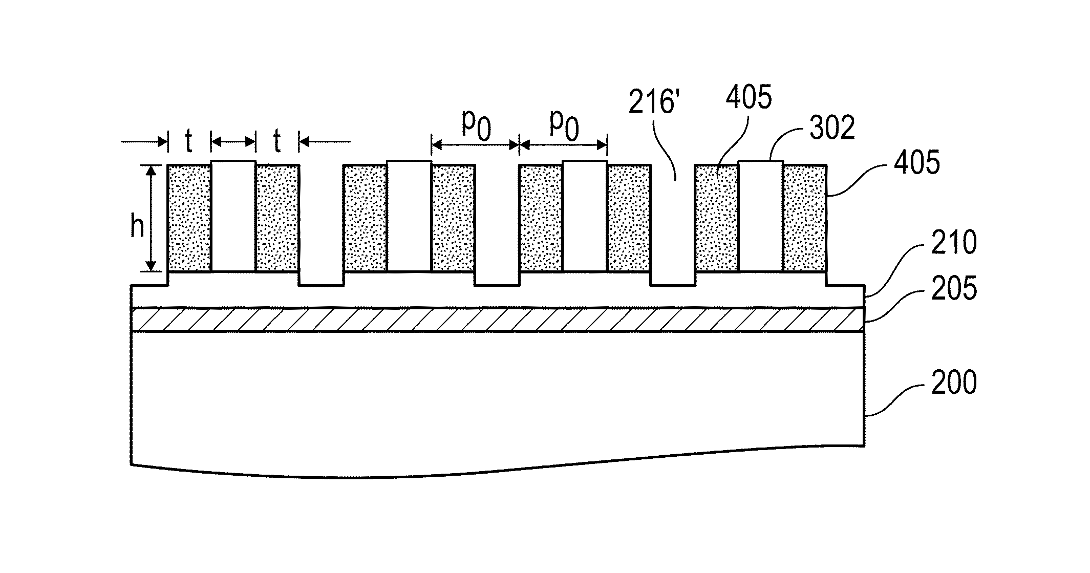 Method for sidewall spacer line doubling using atomic layer deposition of a titanium oxide