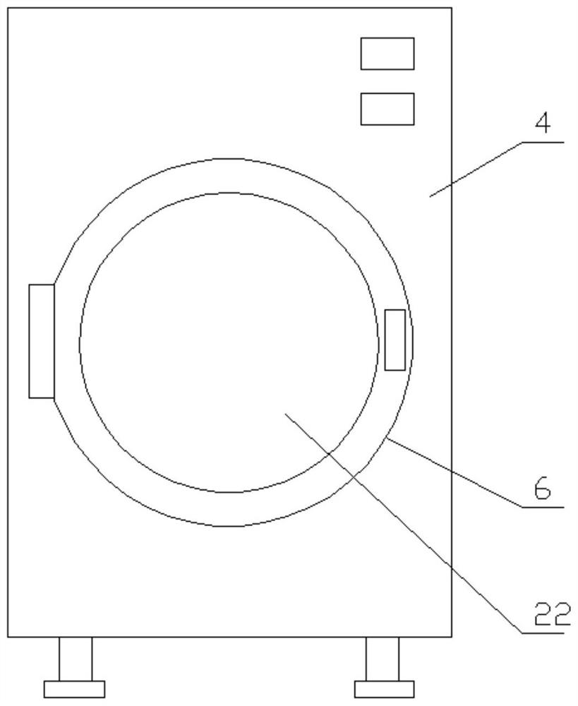 Oral cavity examination instrument disinfection device